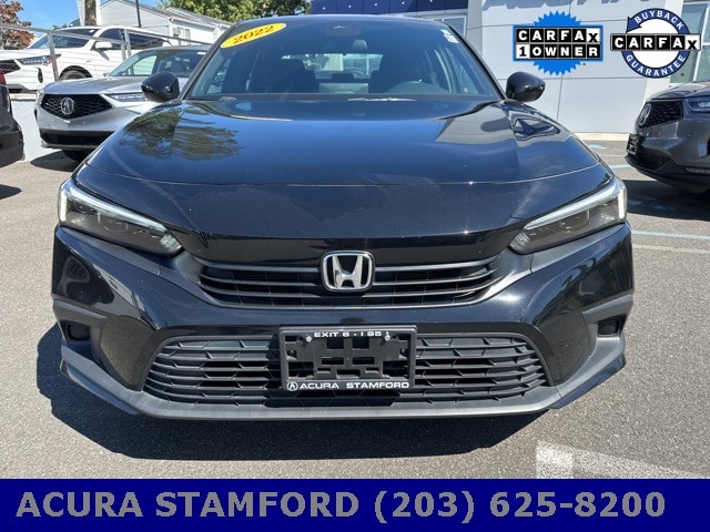 Used 2022 Honda Civic Sport with VIN 2HGFE2F54NH529076 for sale in Stamford, CT