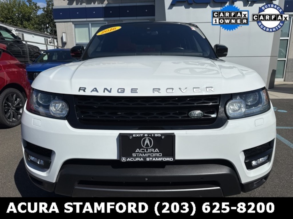 Used 2016 Land Rover Range Rover Sport 5.0L V8 Supercharged SUV
