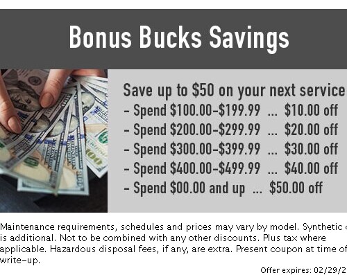 Service And Parts Specials Acura Of Stockton