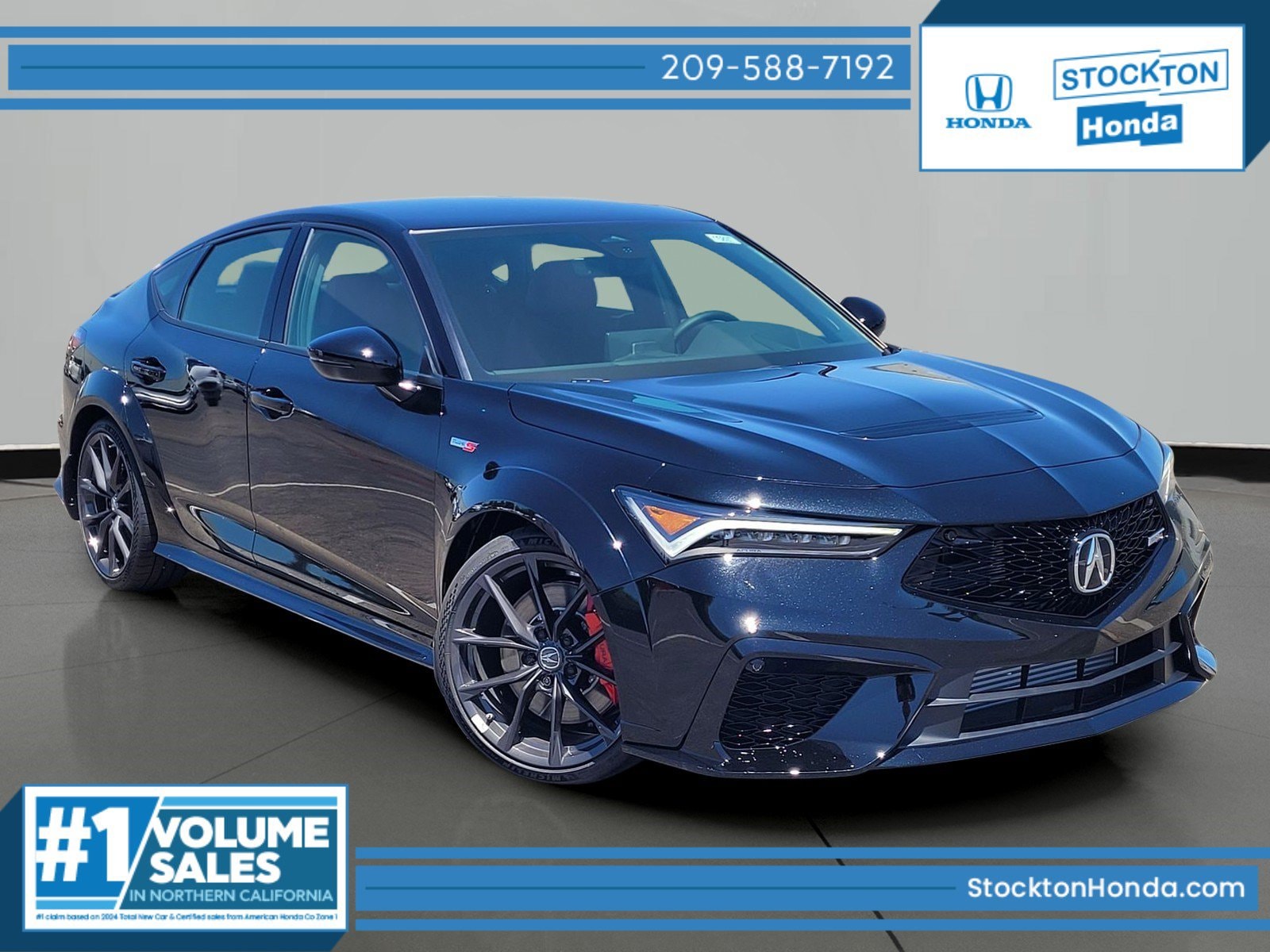 Majestic Black Pearl 2026 Acura Integra Hatchback Front-Wheel Drive Manual