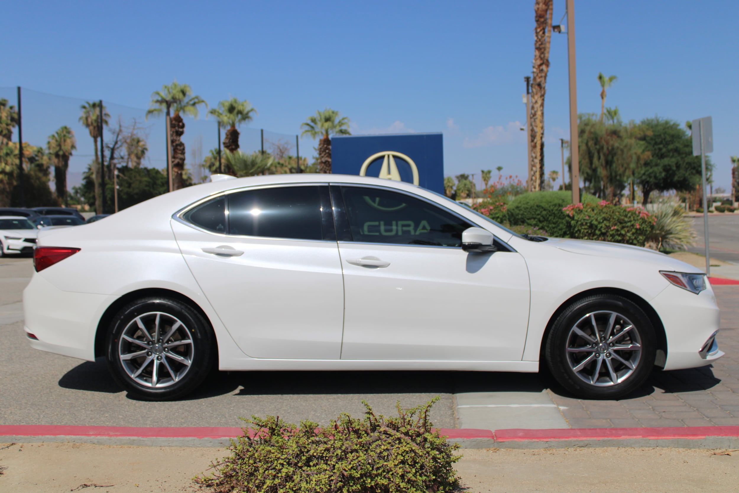 Used 2020 Acura TLX Technology Package with VIN 19UUB1F50LA005882 for sale in Cathedral City, CA