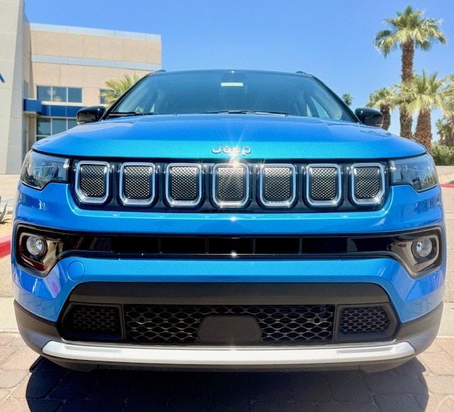 Used 2022 Jeep Compass Limited with VIN 3C4NJDCB2NT223738 for sale in Cathedral City, CA