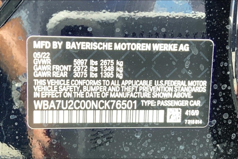 2022 BMW 7 Series 750i - Photo 20