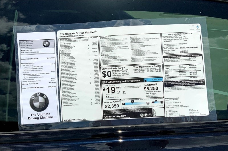2022 BMW 7 Series 750i - Photo 21