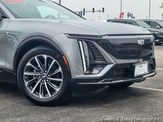 Certified 2024 Cadillac LYRIQ Sport 1 with VIN 1GYKPTRLXRZ136027 for sale in Hodgkins, IL