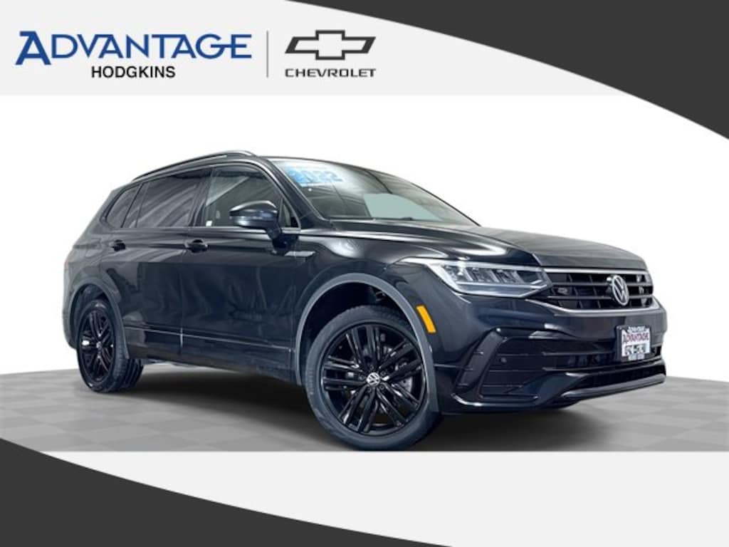 Used 2022 Volkswagen Tiguan 2.0T SE R-Line Black SUV