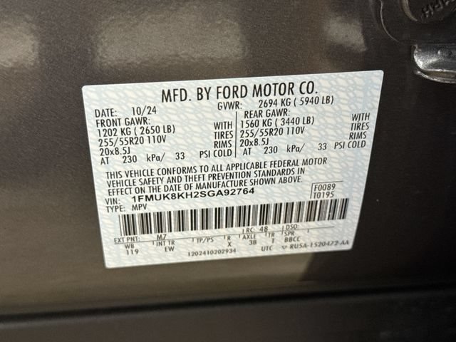 2025 Ford Explorer ST-LINE - Photo 34