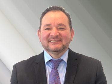 Staff member Pablo Bear from ID_b70716