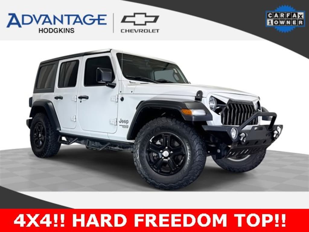 Used 2018 Jeep Wrangler Unlimited Sport S 4x4 SUV