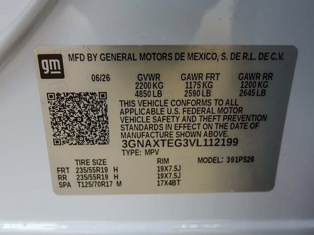 2027 Chevrolet Equinox RS - Photo 22