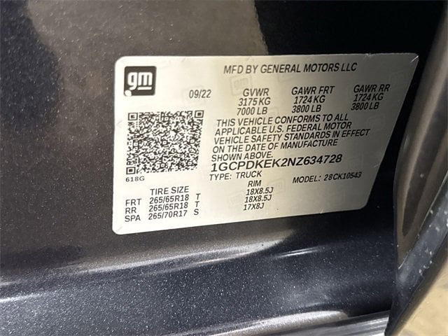 2022 CHEVROLET SILVERADO - Image 28