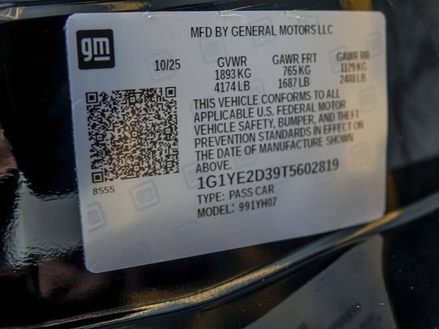 2026 CHEVROLET CORVETTE - Image 25