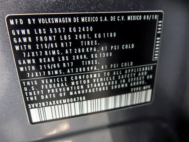 2019 VOLKSWAGEN TIGUAN - Image 34