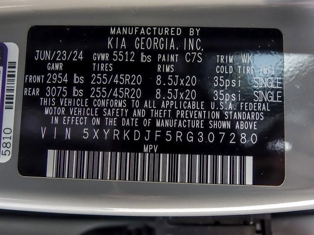 2024 KIA SORENTO - Image 38