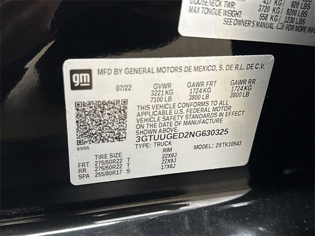 2022 GMC SIERRA - Image 35