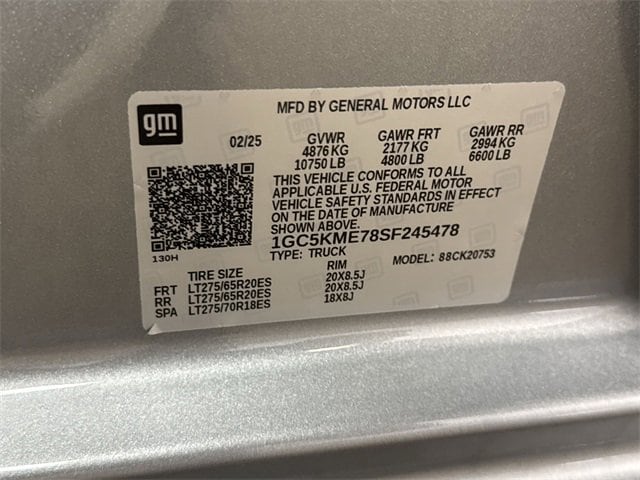2025 CHEVROLET SILVERADO HD - Image 27