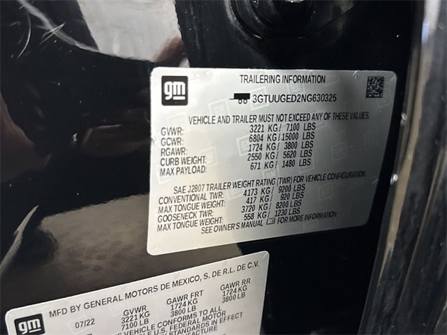 2022 GMC SIERRA - Image 36