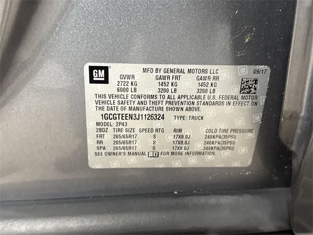 2018 CHEVROLET COLORADO - Image 29