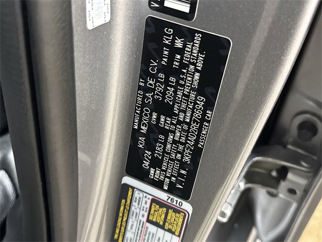 2024 KIA FORTE - Image 27