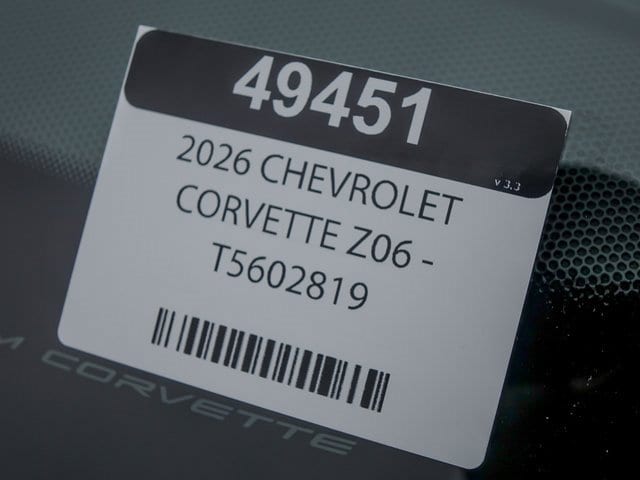 2026 CHEVROLET CORVETTE - Image 26