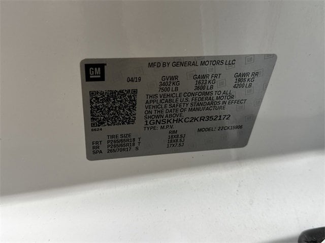 2019 CHEVROLET SUBURBAN - Image 37