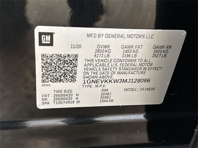 2021 CHEVROLET TRAVERSE - Image 36