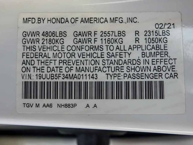 2021 Acura TLX Base - Photo 33