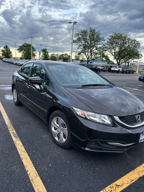 Used 2014 Honda Civic LX with VIN 2HGFB2F54EH557677 for sale in Bolingbrook, IL