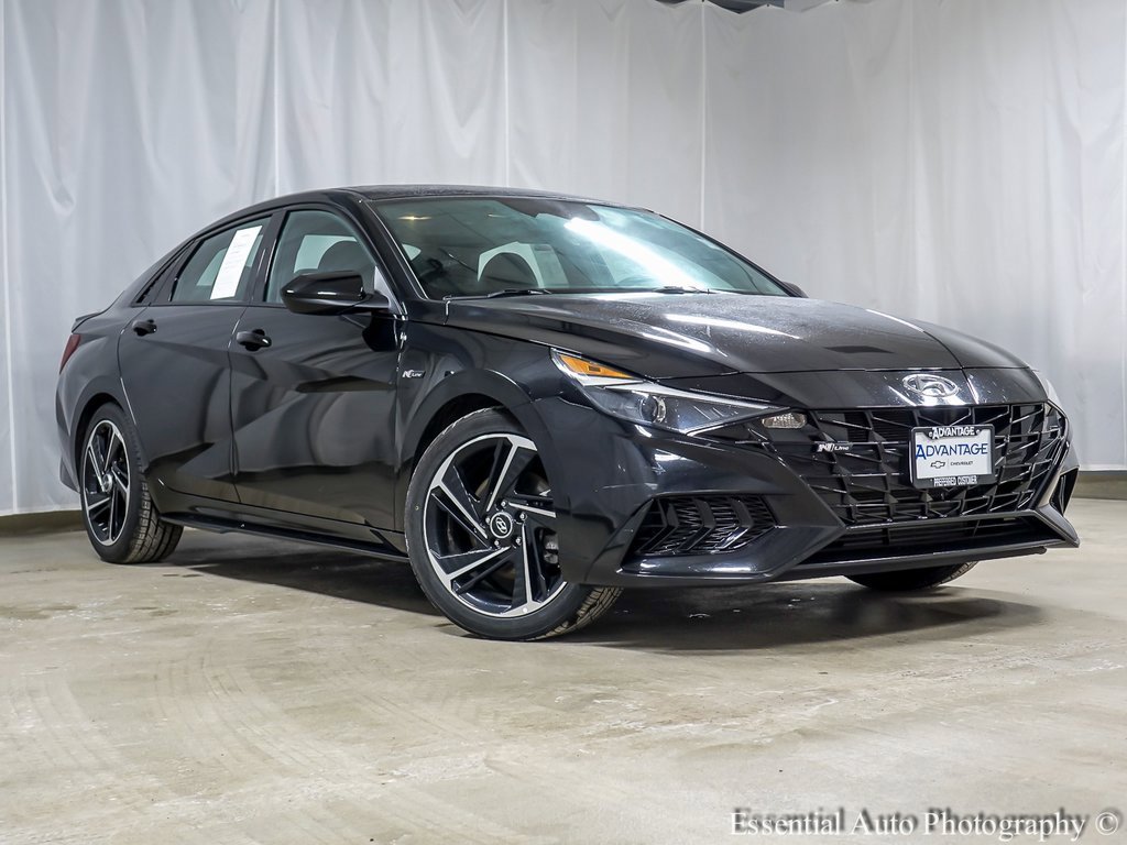 Used 2023 Hyundai Elantra N Line with VIN KMHLR4AF8PU623006 for sale in Bridgeview, IL