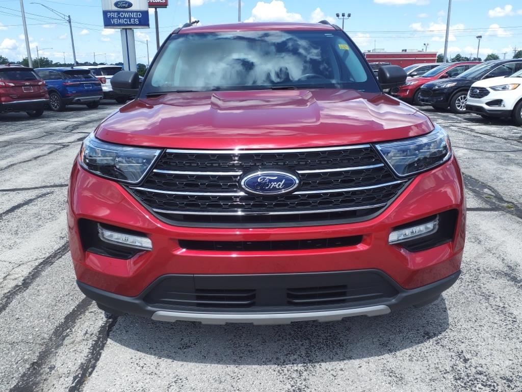 Used 2022 Ford Explorer XLT with VIN 1FMSK8DH6NGA70937 for sale in Fremont, OH