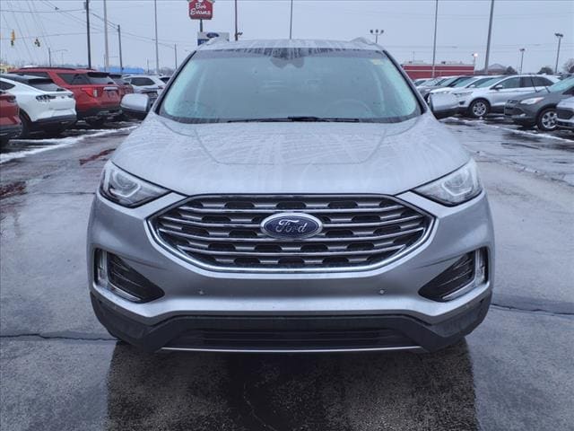 Used 2020 Ford Edge Titanium with VIN 2FMPK4K93LBB16710 for sale in Fremont, OH