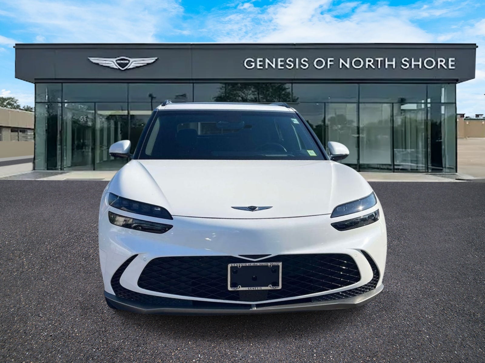 Certified 2025 GENESIS GV60 Standard with VIN KMUKCDSC1SU025688 for sale in Hicksville, NY