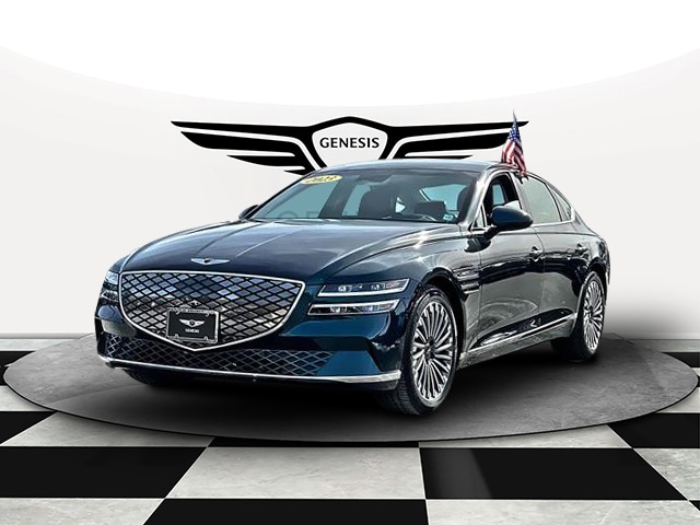 Certified 2023 GENESIS Electrified G80 Base with VIN KMTGE4S10PU003286 for sale in Hicksville, NY