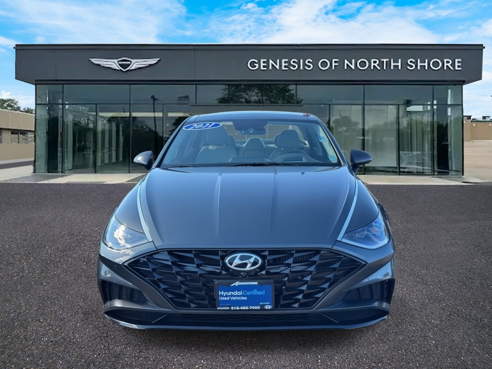 Used 2021 Hyundai Sonata Limited with VIN 5NPEH4J24MH091868 for sale in Hicksville, NY