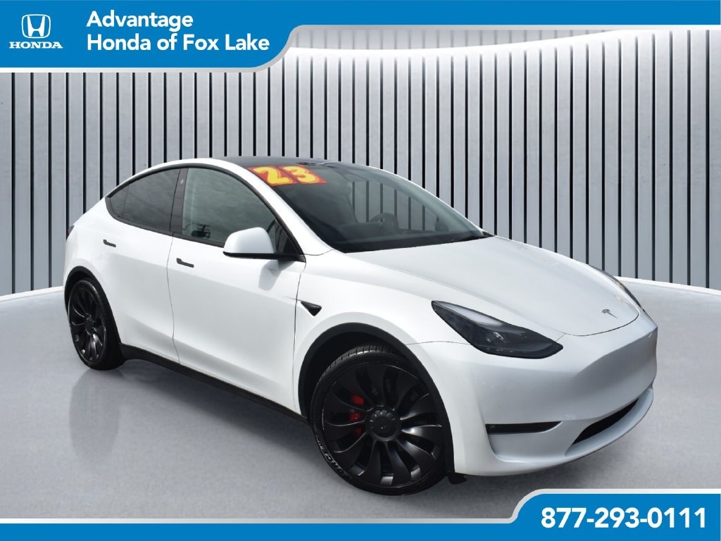 Used 2023 Tesla Model Y Performance with VIN 7SAYGDEF3PF690070 for sale in Fox Lake, IL
