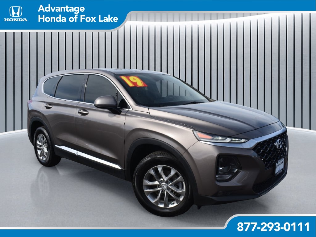 Used 2019 Hyundai Santa Fe SEL with VIN 5NMS3CAD4KH072874 for sale in Fox Lake, IL
