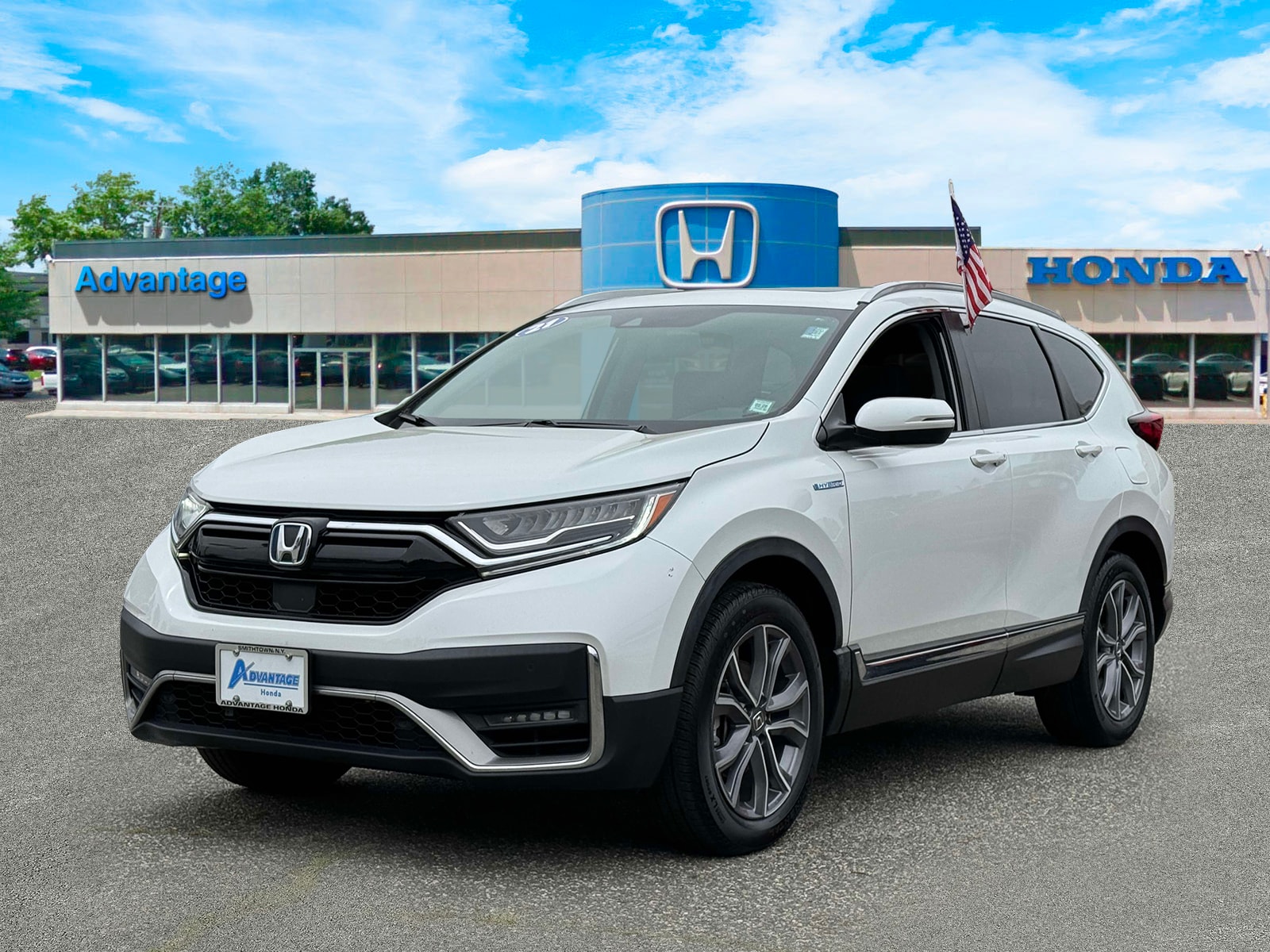 Certified 2021 Honda CR-V Touring with VIN 7FART6H93ME036524 for sale in Saint James, NY