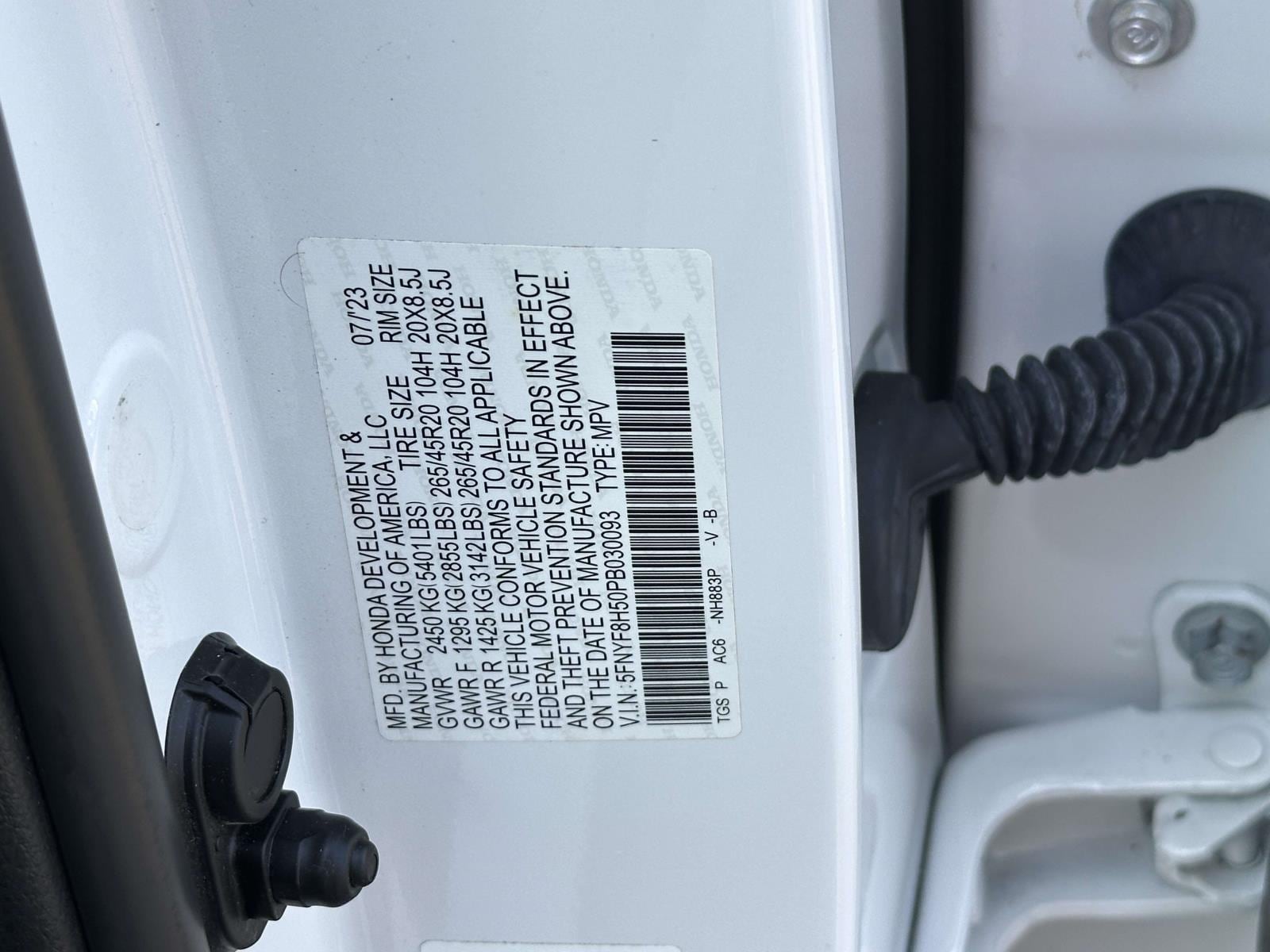 2023 Honda Passport EX-L - Photo 17