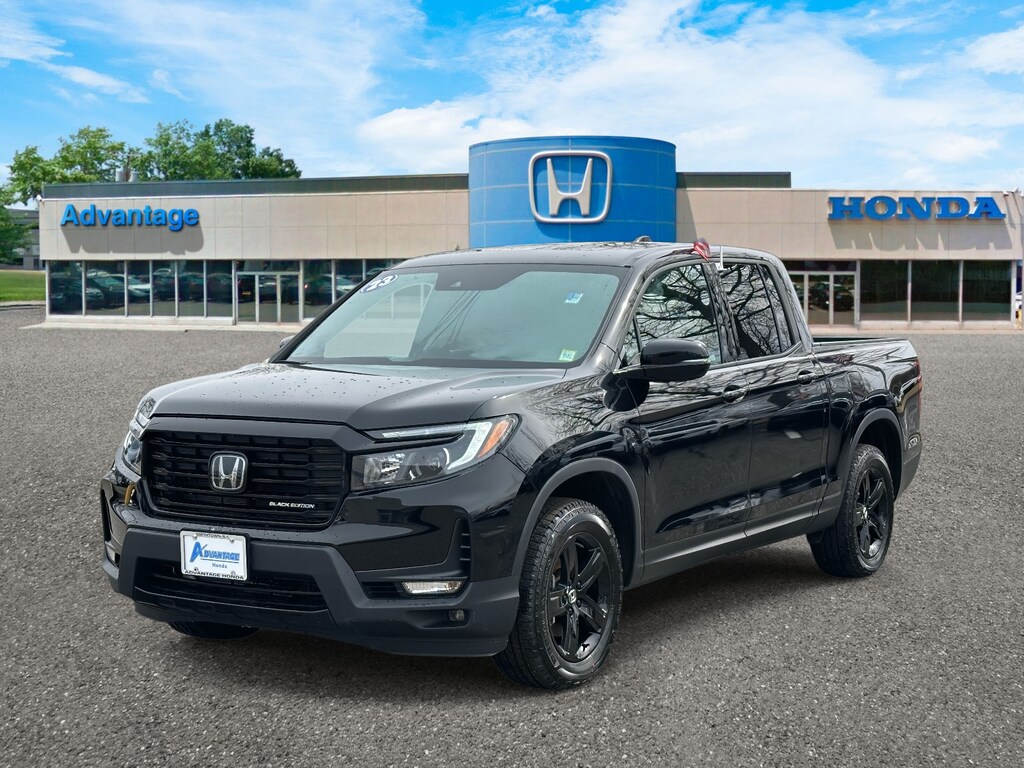 Certified 2023 Honda Ridgeline Black Edition Truck Crew Cab