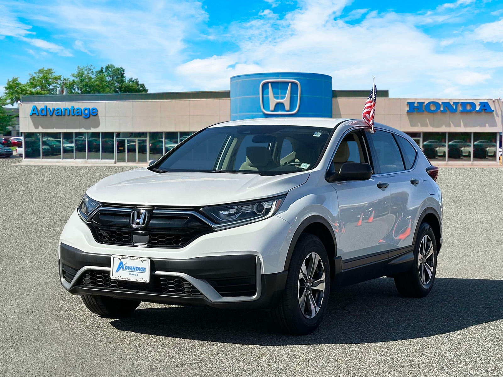 Certified 2022 Honda CR-V LX with VIN 2HKRW2H20NH638802 for sale in Saint James, NY