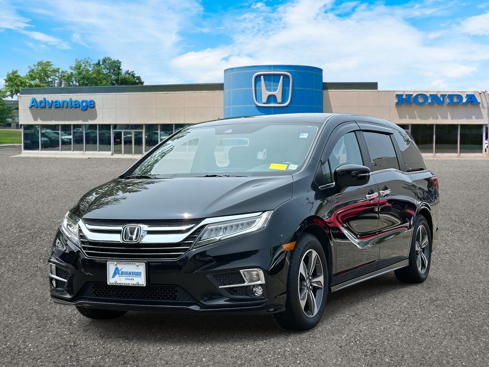 Certified 2019 Honda Odyssey Touring with VIN 5FNRL6H88KB030461 for sale in Saint James, NY