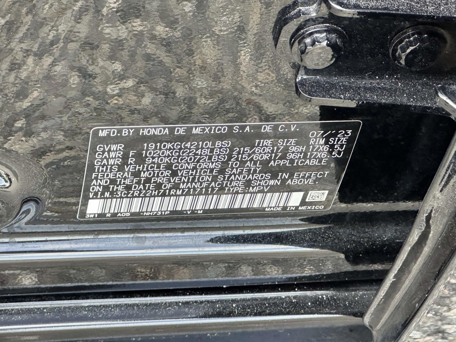 2024 Honda HR-V EX-L - Photo 16