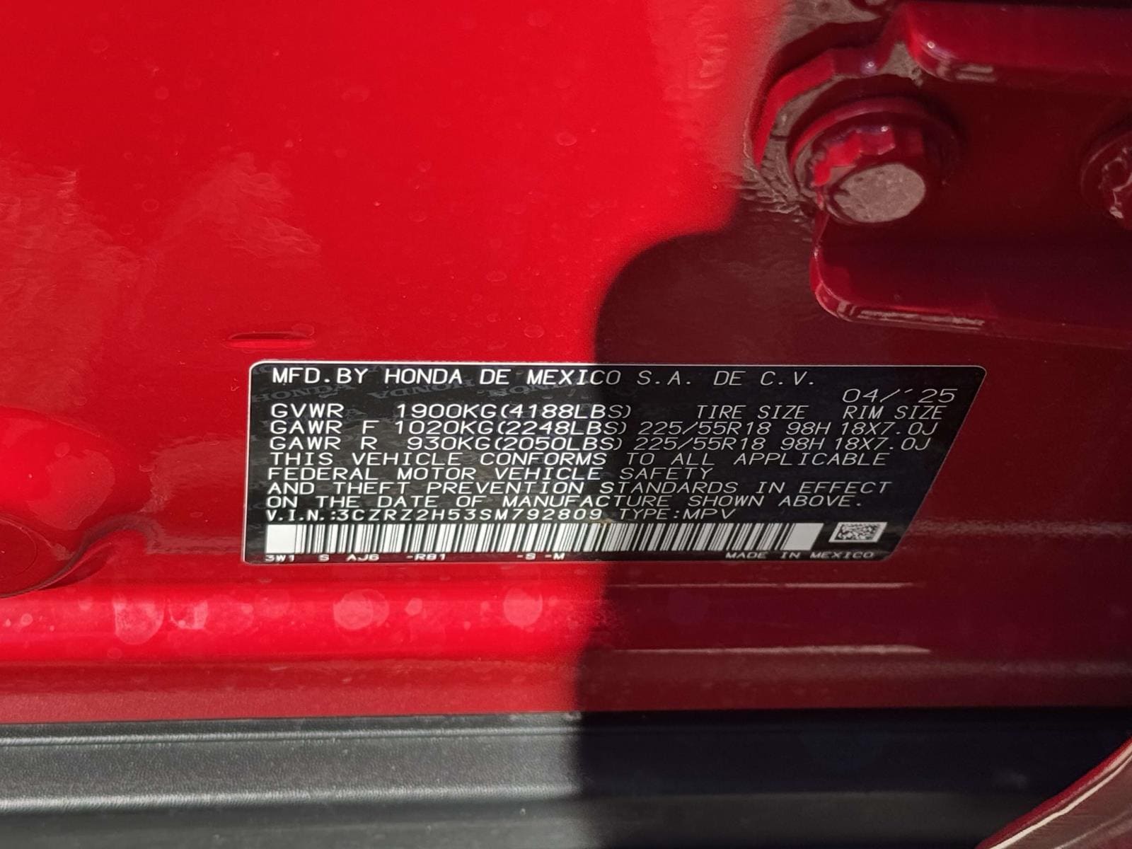 2025 Honda HR-V Sport - Photo 14