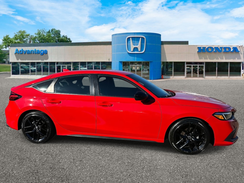 Certified 2022 Honda Civic Sport Hatchback