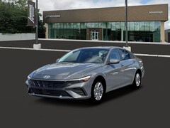 2026 Hyundai Elantra Hybrid Blue Sedan