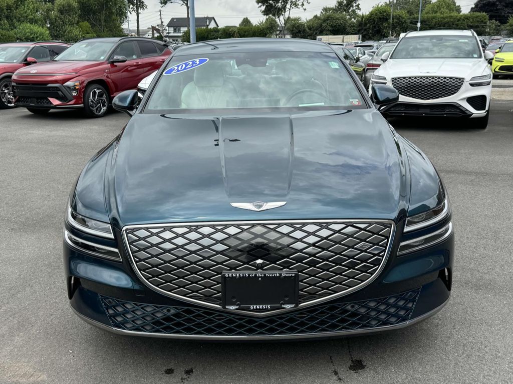 Certified 2023 GENESIS Electrified G80 Base with VIN KMTGE4S16PU003339 for sale in Hicksville, NY