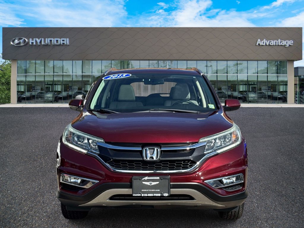 Used 2015 Honda CR-V EX-L with VIN 5J6RM4H7XFL057425 for sale in Hicksville, NY