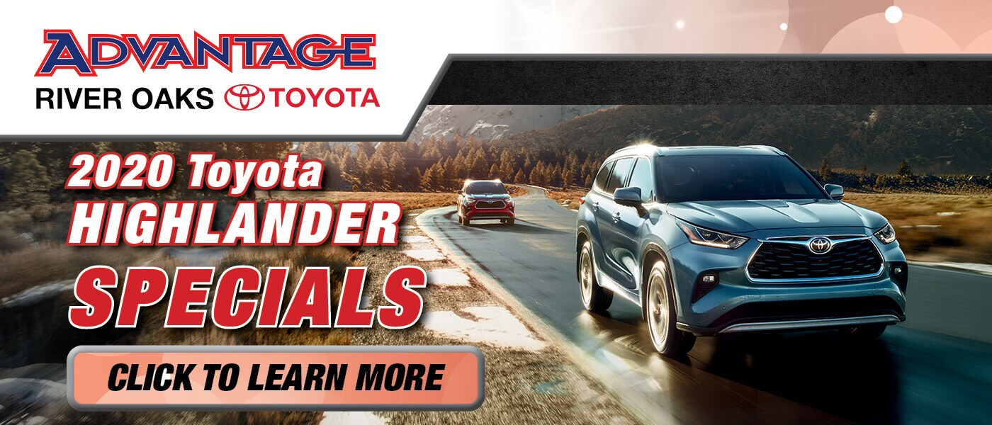 Click Here for 2020 Toyota Highlander Specials