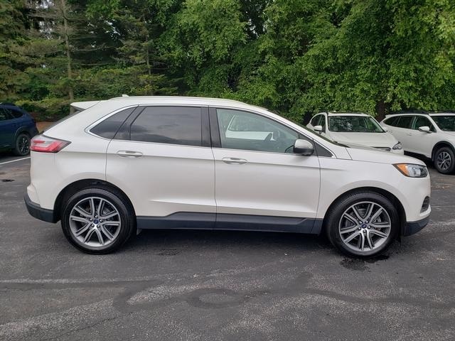 Used 2019 Ford Edge Titanium with VIN 2FMPK4K97KBB31693 for sale in Painesville, OH