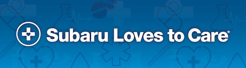 Subaru Loves to Care logo